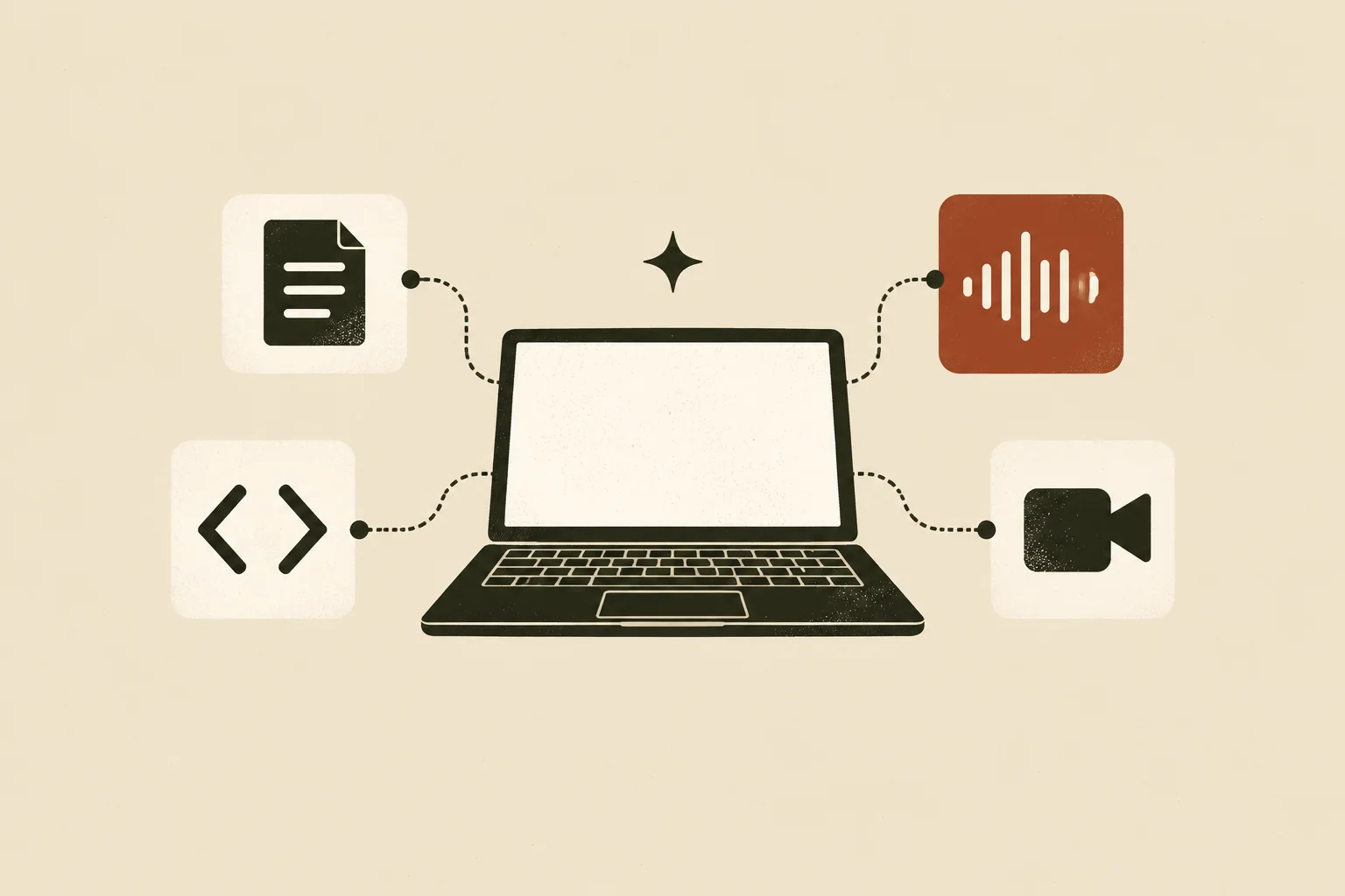 Editorial illustration comparing remote work roles by bandwidth, hardware, and schedule needs