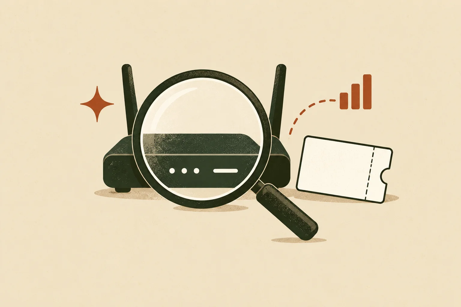 Editorial destination-check diagram evaluating internet, power, workspace, and time-zone fit